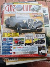 GAZOLINE N°191 CITROEN TRACTION / MERCEDES BENZ 170 W15 / FIAT 508 BALILLA