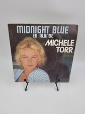 Vinyle 45 tours Michele Torr : Midnight Blue en Irlande avec fourreau