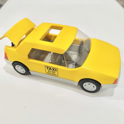 Vintage playmobil yellow - playmobil, taxi