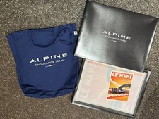 Affiche ALPINE A 110 Rallye Mont-Blanc 2024 A VOIR