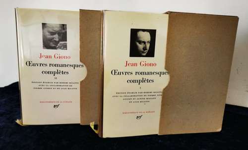 Giono jean œuvres romanesques - giono,
