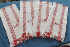 4 serviettes de toilette