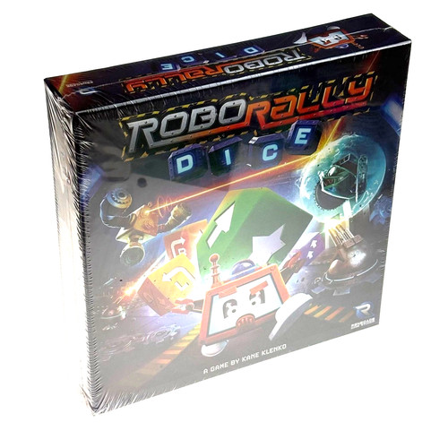 Robo rally dice - board, game