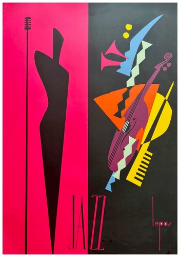 Charles lepas jazz affiche - :,