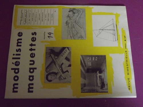 Revue modelisme modele - 25$$,