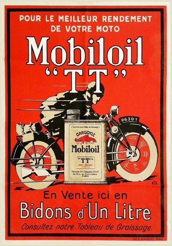 Huile mobiloil moto - huile,