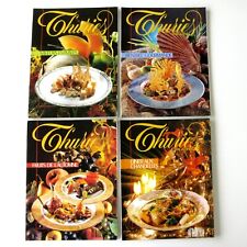 Lot 4 revues THURIES Magazine Thuriès gastronomie recettes n°31-32-33-35- Chefs