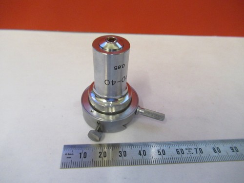 Partie microscope polariseur - partie,
