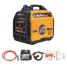 Générateur électrique puissance 3500W Groupes électrogènes Inverter LPG/Ess