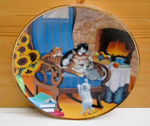 Assiette motif chat chatons - et,