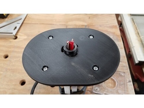 Routeur plaque base - base, pour