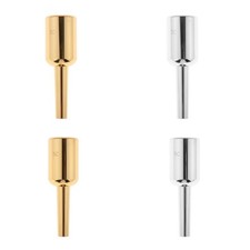 Silver gold embouchure - silver/gold, de