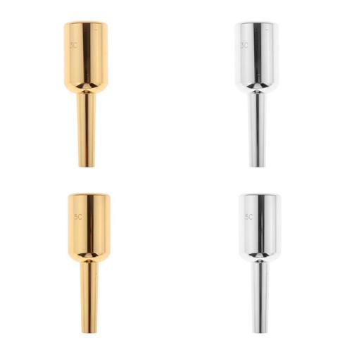 Silver gold embouchure - silver/gold,