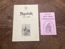 Plaquette. Abbaye Notre-Dame d'Aiguebelle. Grignan 1987