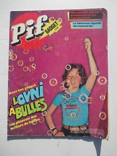 PIF GADGET 529 Vaillant 1979 bande dessinée Arnal Taranis Fanfan Tulipe Goldorak