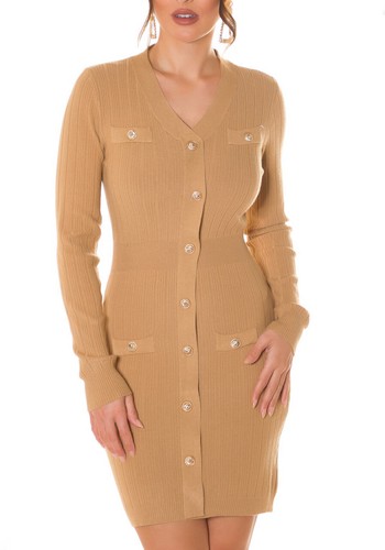 Robe boutonnée devant - robe, en