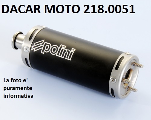 218 0051 silencieux pour pot - pour,