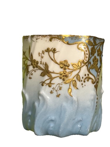 Tasse porcelaine bleu motif - tasse,
