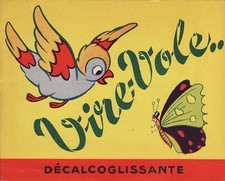 Décalcomanies Jesco - Vire-Vole... - Decalcoglissante N°334 - 1950/60