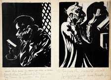 Téléphone Caricature Dessin 1910