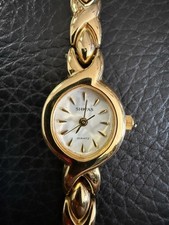 Montre Shivas Plaque Or Fonctionne Quartz