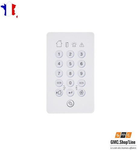 Clavier alarme sans fil crow - fil,