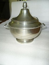 ETAIN du MANOIR -  Grande SOUPIERE ou BONBONNIERE à GODRONS - 