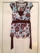 Top Ti-shirt Femme Fleuri