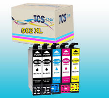 T502XL compatibles pour imprimante Epson WF-2860 2865 XP-5100 5105 502
