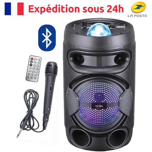 Enceinte lumineuse bluetooth - lumineuse,
