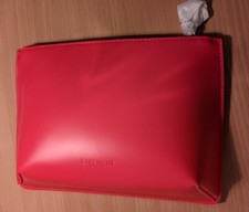 Givenchy pochette rouge à glissière, pour cosmétiques