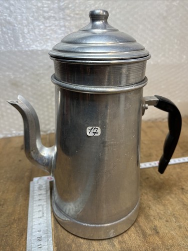 Cafetière aluminium ancienne - cafetière,