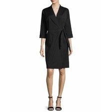 Lafayette 148 Dolly STRETCH Wrap Dress - Size 2