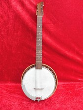 Bel Instrument De Qualité, Banjo, 92Cm, 6 Cordes, Bois