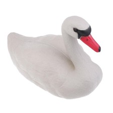 Cygne flottant décoratif pour