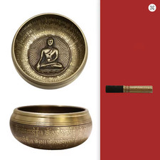 bol  tibétain chantant   bouddhiste népalais méditation de Yoga Stress 11 CM