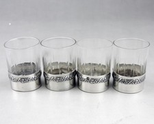 lot de 4 gobelets a liqueur en