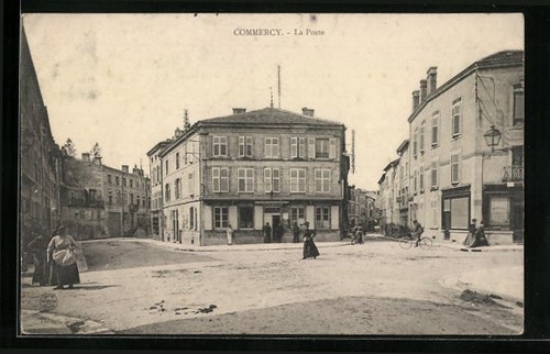 Cpa commercy poste - commercy,, 1907