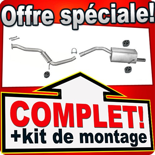 échappement pour alfa - alfa, romeo