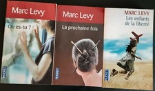 LOT DE 3 LIVRES MARC LEVY- La prochaine fois - les enfants de la liberté- Ou es-