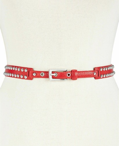 Dkny womens dome studded belt - dome,