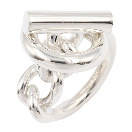 Bague croisette hermes - hermes, argent