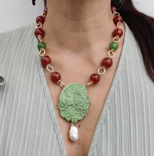 Collier femme girocollo - femme, or