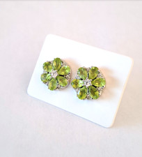 Boucles d'oreille péridot