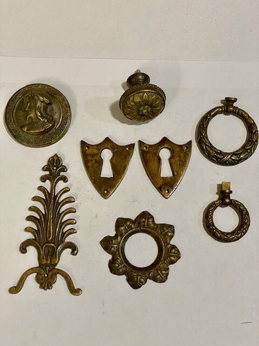 éléments ancien bronze - 8, en