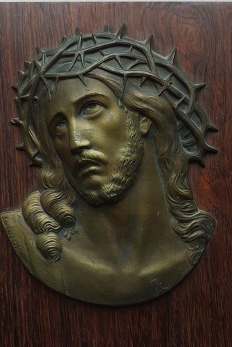 Tête christ laiton - christ,