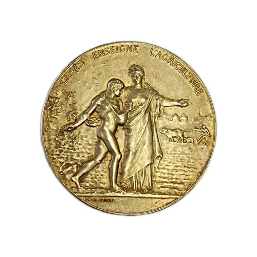 Médaille vermeil cérès - médaille,