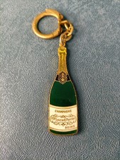 Porte-clés Bouteille Champagne Veuve LAURENT PERRIER - émaillé vintage 60