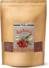 Baies de Goji BIO supérieures (1 kg), séchées et entières, sans sucre ajouté