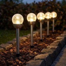 Lampe Solaire de Jardin Boule